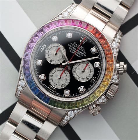 orologio rainbow rolex|rolex rainbow prezzo.